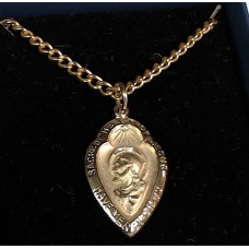 Sacred Heart Medal with Chain